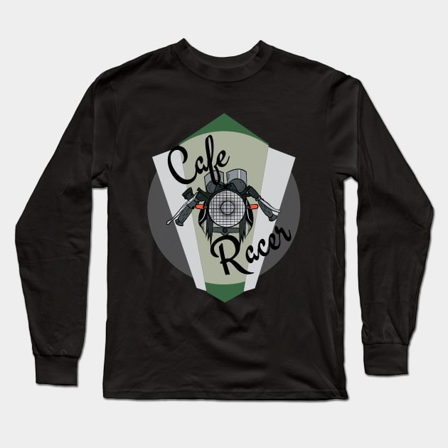 Cafe Racer Long Sleeve T-Shirt by storiesofbadhairandmakeup